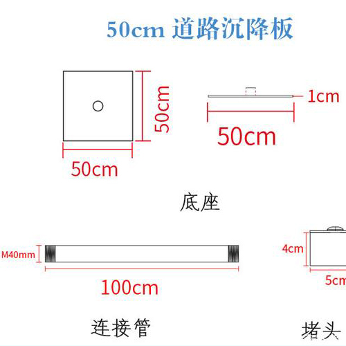 琼海沉降板规格型号如何选择？